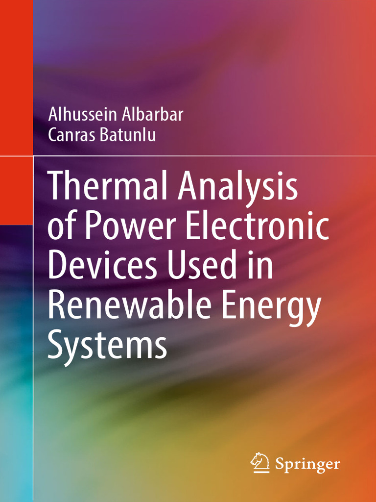 Thermal Analysis of Power Electronics PDF