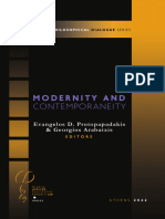 EVANGELOS Modernity and Contemporaneity 2022
