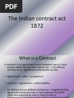 The Indian Contract Act 1872