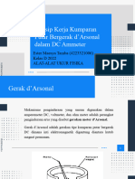 Revisi Ester Tamba - Prinsip Kerja Kumparan Putar Bergerak D'arsonal Dalam DC Ammeter