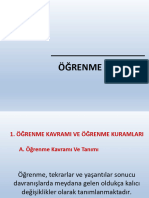 ÖĞRENME