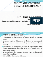 Apedemiology and countrol of acute diarrhoeal 