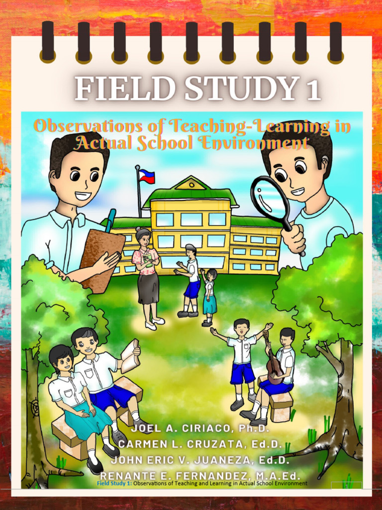 Field Study 1: School Environment Insights | PDF | Learning | Teachers