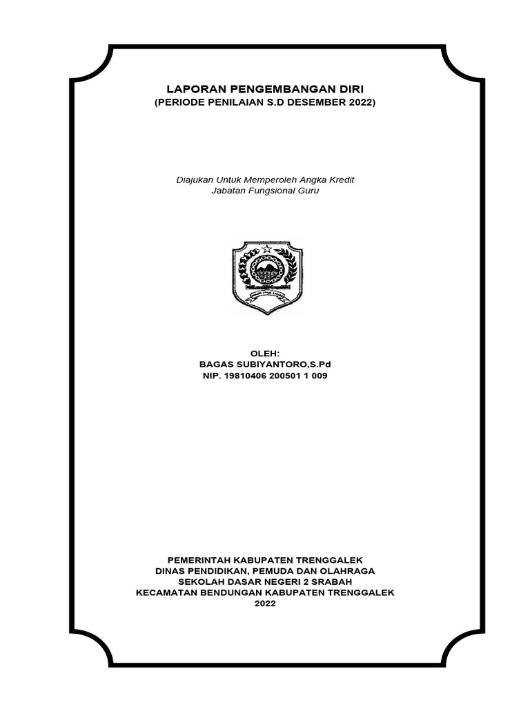 Laporan Pengembangan Diri Guru 2022 | PDF | Bisnis | Seni