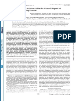 The Insect Attractant 1-Octen-3-Ol is the Natural Ligand Of