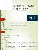 Ressources MsProject