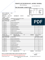 The Assessment of The Bending Strength of Pycnacthus Angolensis As Glue Laminated Timber