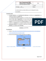 Guía 2  experimental PHET Relación Voltaje y corriente  