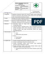 SOP Pengiriman Spesimen Swab