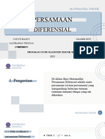 Kelompok 1 - Matematika Teknik - Pendahuluan Pers. Diferensial