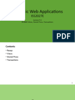 Lecture 9.1 - Views Stored Procedures Transactions - PPTX - 0