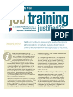 Job Training Research Report From The Utah Department of Workforce Services