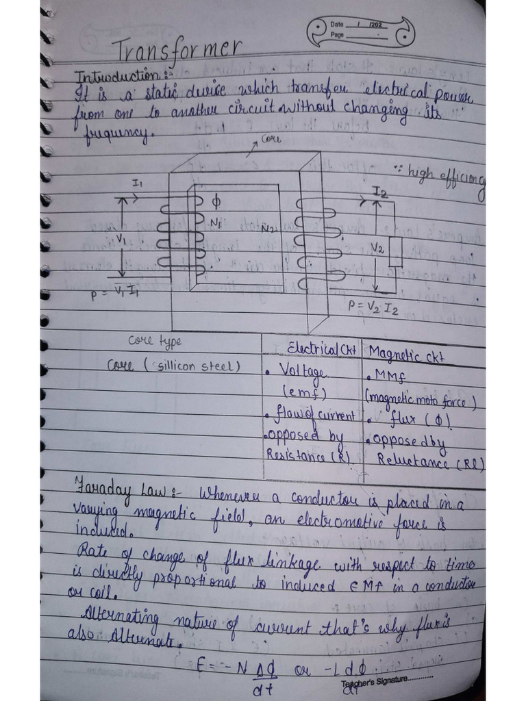 Bee Unit 3 Transformer Pdf