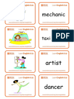 Flashcards Jobs Set 2