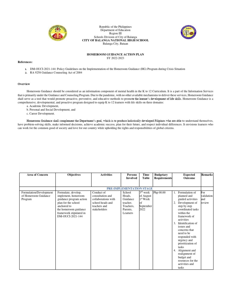 homeroom-guidance-program-pdf-educational-assessment-teachers