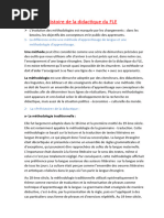 Didactique du FLE : Approches et Méthodes | PDF | Pédagogie | Apprentissage