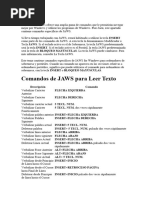 Guía de Comandos para JAWS | PDF | Hipervínculo | Red mundial