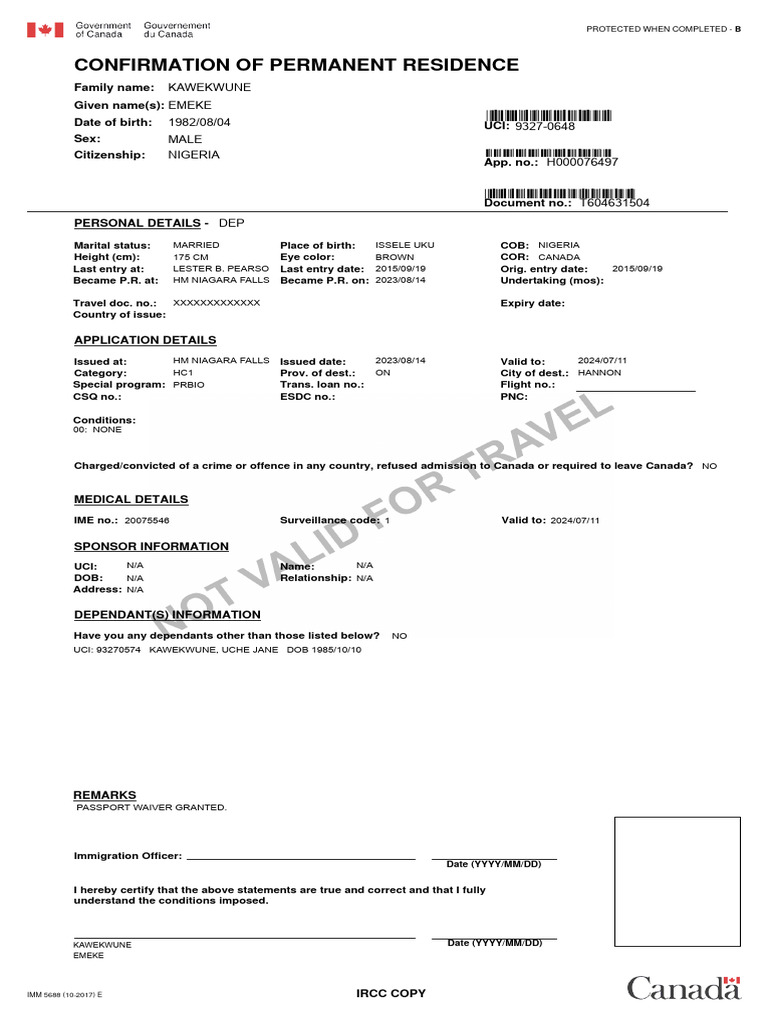 Electronic Confirmation of PR Sample | PDF