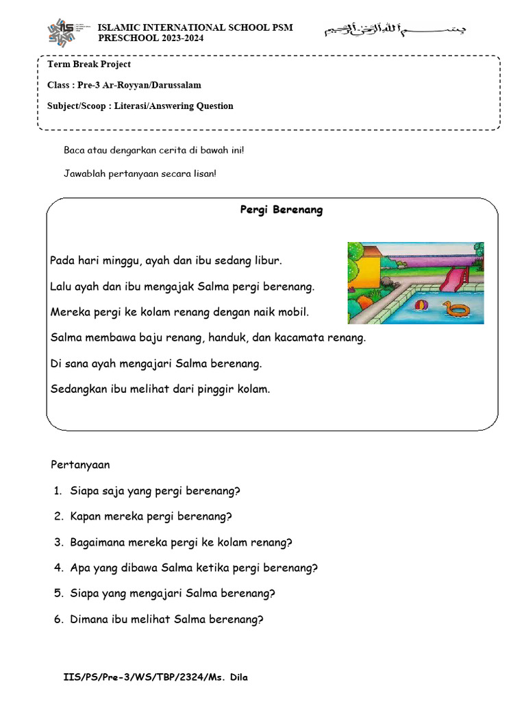 Daftar Sekolah Undangan | PDF