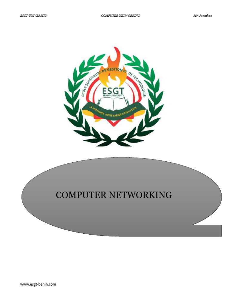 Computer Networking CSC 205 | PDF | Games & Activities | Science ...