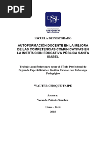 2018 Choque Taipe Walter Usil