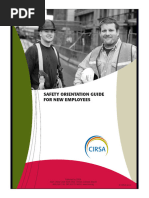 Safety Orientation Guide For New Employees 1