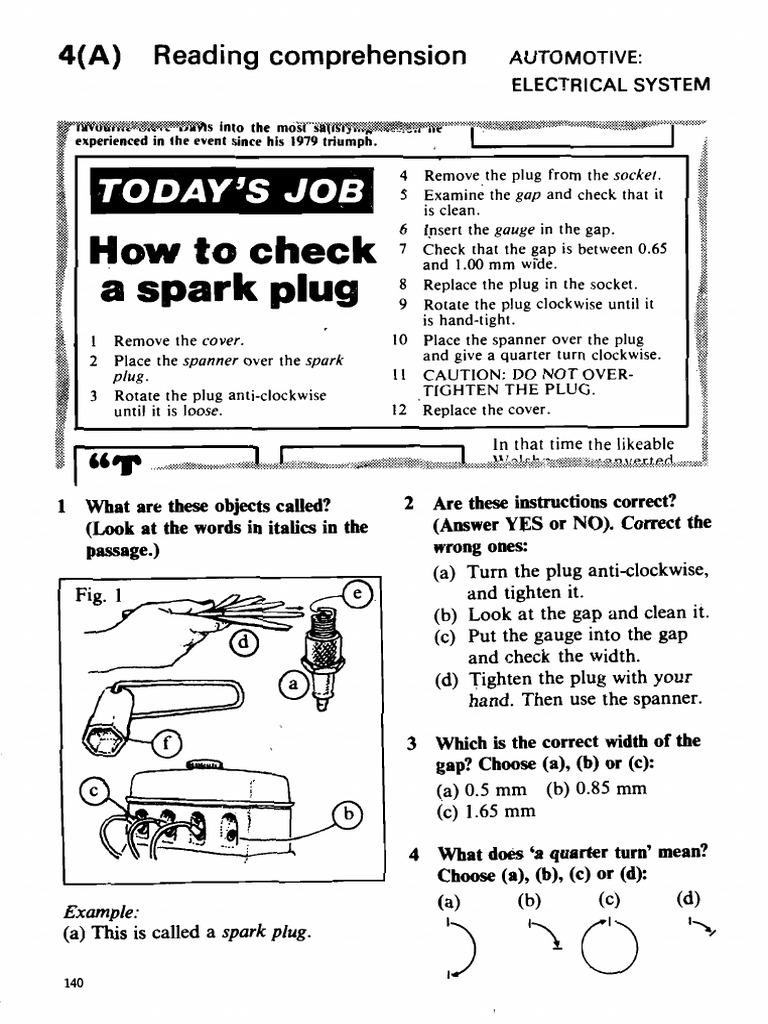 U6 How to Check Spark Plug PDF