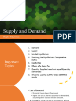 Chapter 02 Supply and Demand SUmmary