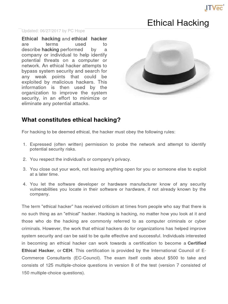 ethical-hacking | PDF