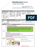 Sesion de Aprendizaje Com. Leemos Textos de Opinión