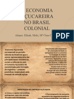 Economia Açúcareira No Brasil Colonial