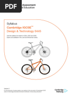 IGCSE Design and Technology - Portfolio Report | PDF