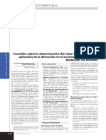 Casuística Sobre La Determinación Del Valor Referencial para La Aplicación de La Detracción en El Servicio de Transporte de Bienes Por Vía Terrestre - PDF Descargar Libre