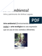 Arte Ambiental - Wikipedia, La Enciclopedia Libre