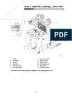 Section 2 Removal & Installation of Unit: Group 1 Major Components