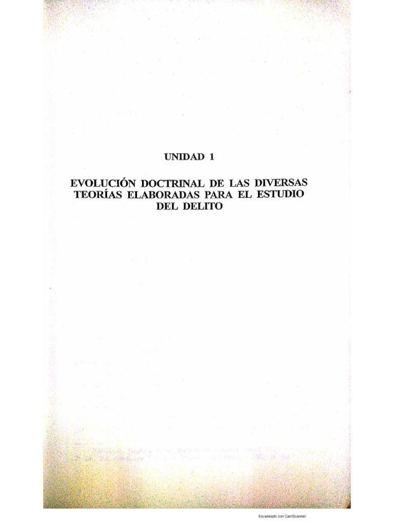 Unidad 1. Evolución Doctrinal | PDF