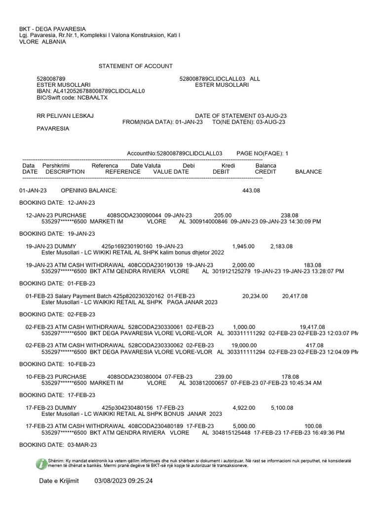 Statement 638266515250097172 | PDF