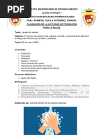 Pasos para un correcto lavado de manos | PDF | Mano | Higiene