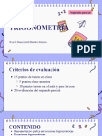 Segundo Parcial TRIGONOMETRÍA