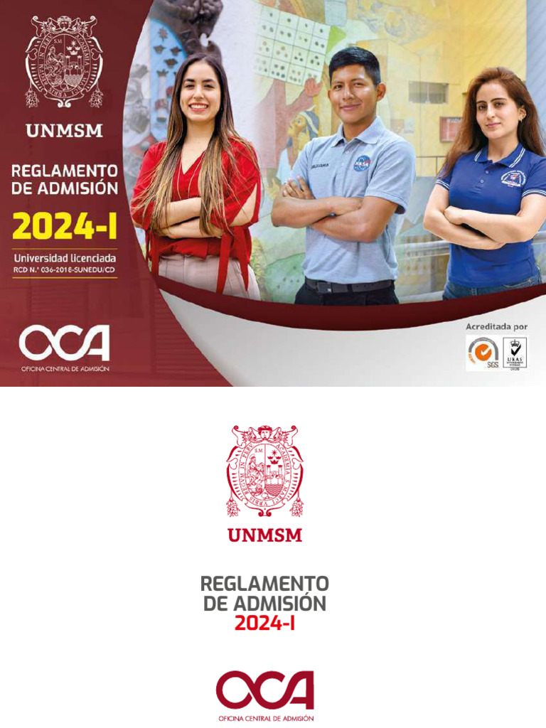 Reglamento 2025I Unmsm PDF