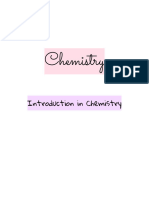 Chemistry Unit 1