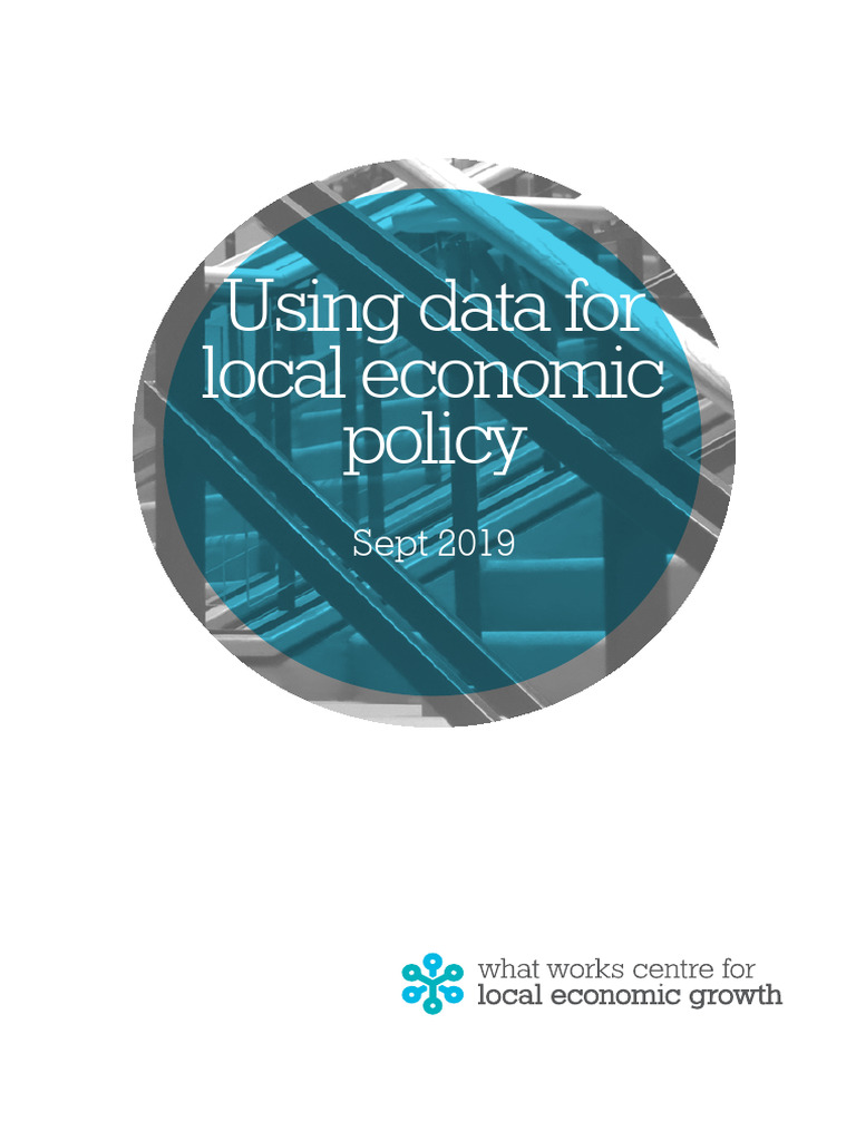 Data For Economic Policy | PDF