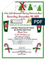 Xtreme Dance Nutcracker Flyer 2011