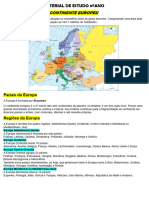 Material de Estudo 9ºano