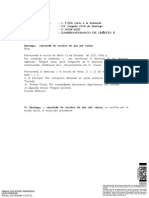 Providencia de Prescripcion Extintiva de Protesto de Cheque