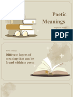 Poetic Meanings - EL 115