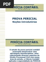 Prova Pericial -Noções Introdutórias