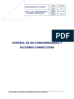 2021 - P.GES.06 Control de No Conformidades y Acciones Correctivas - LISTO