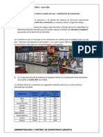 Estudio de Caso Clasificación de Inventarios