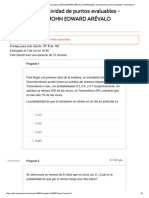 Historial de Exámenes para JOHN EDWARD ARÉVALO RODRIGUEZ - Actividad de Puntos Evaluables - Escenario 6.PDF 1 Intento